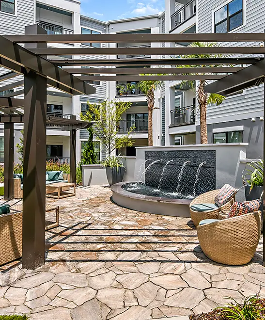 outdoor lounge