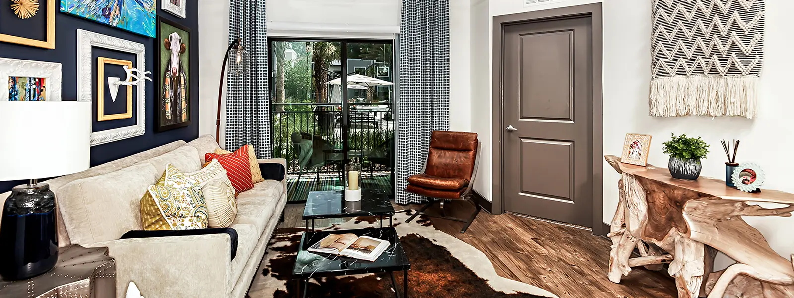 Furnished living space